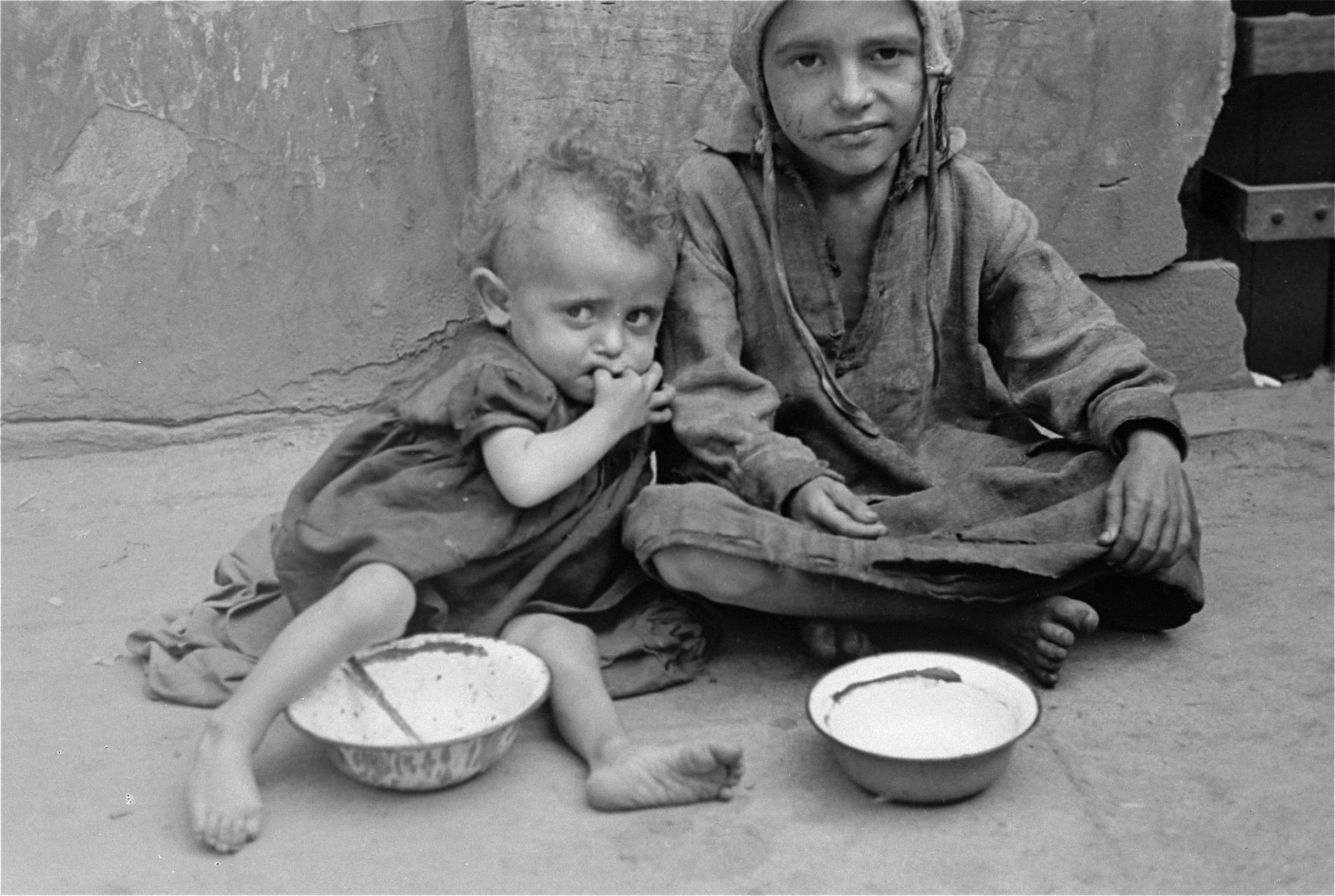 Голодные дети войны 1941-1945